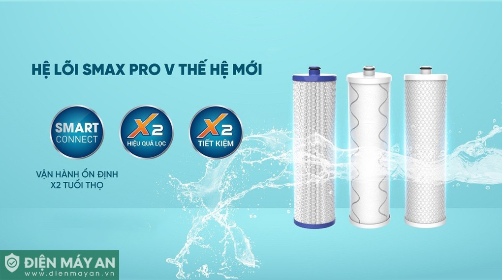 Máy lọc nước RO Karofi KAQ-D36 10 lõi